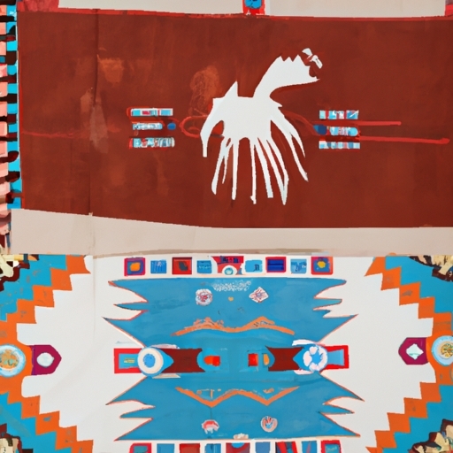 native american flat woven rugs